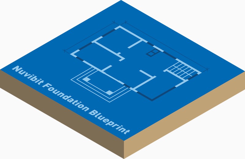 Illustration of foundation-blueprint-logo service